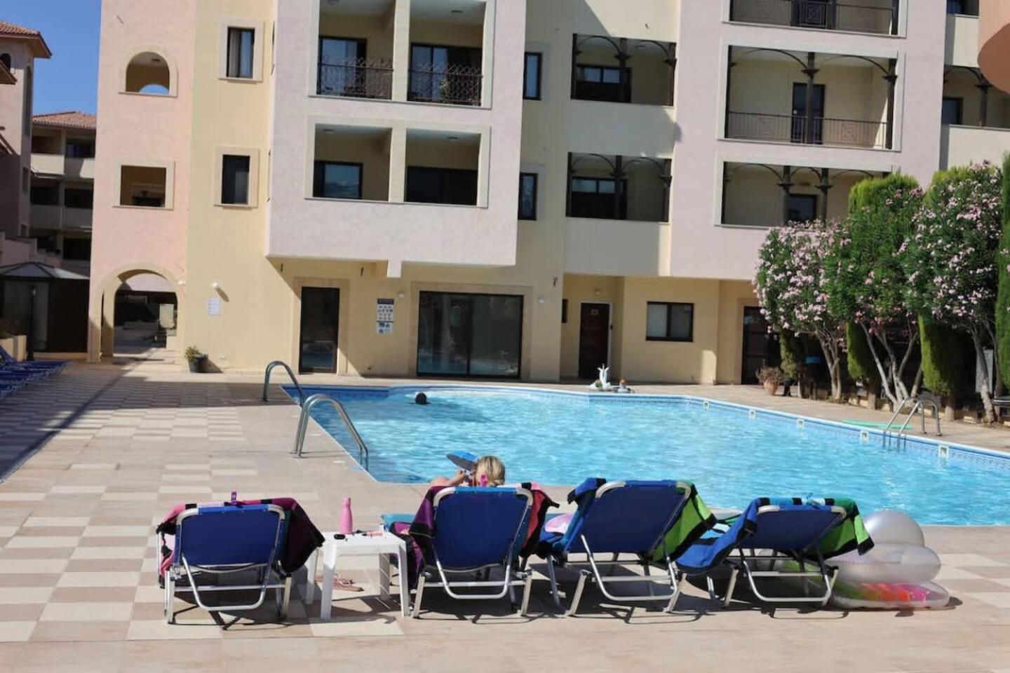 Queens Gardens Paradise Vip, Pool, Mall, Sea Paphos Buitenkant foto